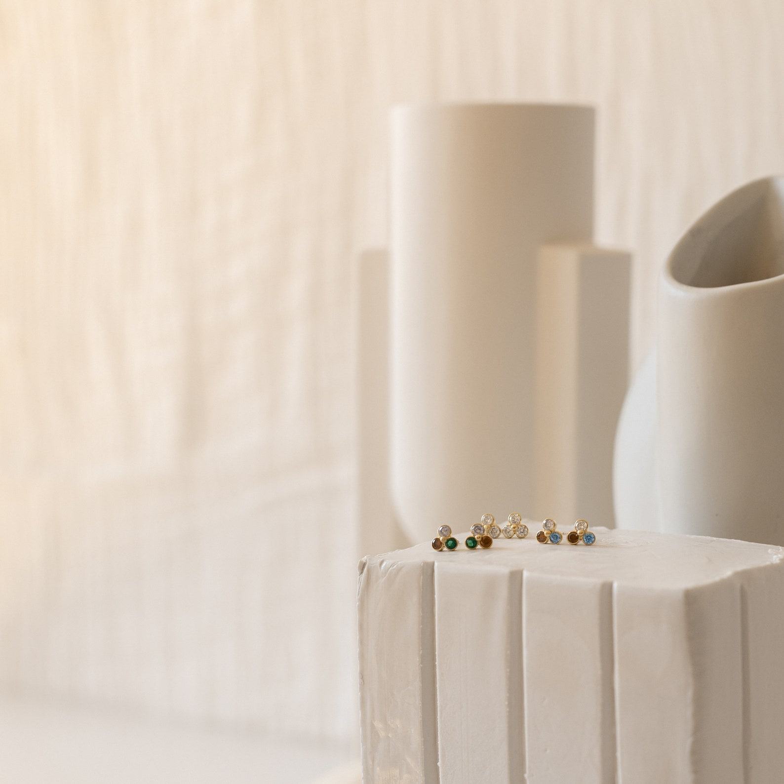 Birthstone Cluster Earrings Celebrate Special Moments with Personalized Jewelry