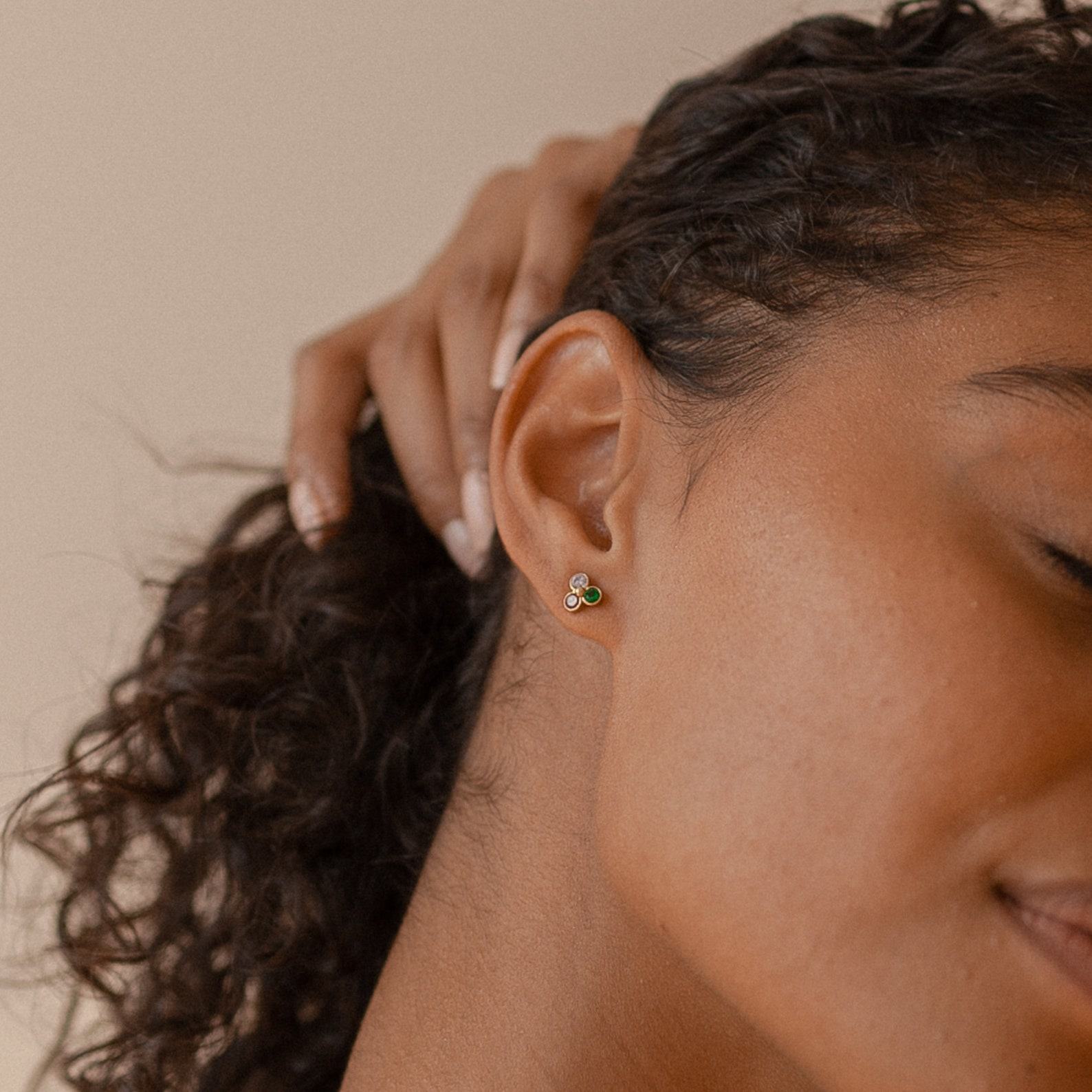 Birthstone Cluster Earrings Celebrate Special Moments with Personalized Jewelry