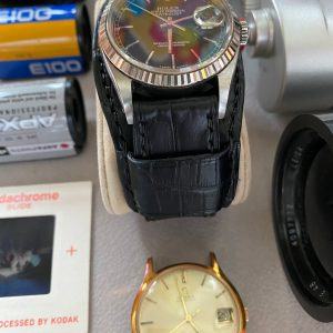 Black Alligator Leather Watch Strap A Timeless Classic for the Discerning Gentleman