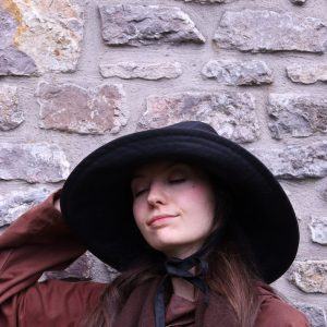 Black British Waxed Cotton Rainhat The Perfect Autumn Accessory