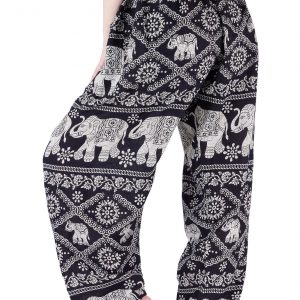 BLACK ELEPHANT HAREM Pants Petite to Plus Size Boho Pants for Festivals and Beyond