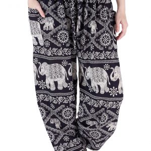BLACK ELEPHANT HAREM Pants Petite to Plus Size Boho Pants for Festivals and Beyond