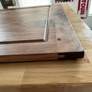 Black Walnut Sink Cover Cutting Board – Large Hardwood Stove Top Cover