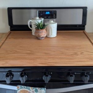Black Walnut Stove Top Cover – Noodle Board, Cutting Board & Serving Tray