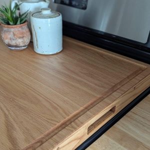 Black Walnut Stove Top Cover – Noodle Board, Cutting Board & Serving Tray