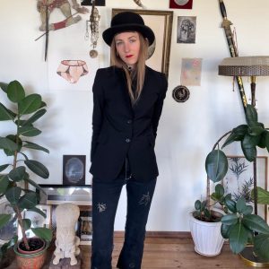 Black Wool Gucci Blazer Sophisticated Elegance in a Perfectly Tailored XS