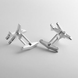 Boeing Airplane Cufflinks Elevate Your Style with Aviation Elegance