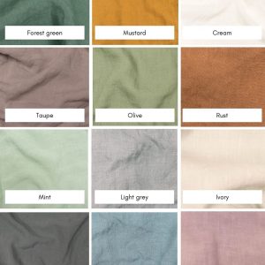 Bohemian Rhapsody Linen Quilted Bedspread for a Serene Sanctuary