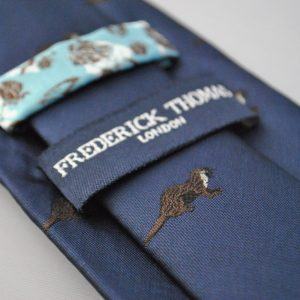 Bohemian Rhapsody Navy Blue Pillowcase with Turkish Rug Design for Modern Couch Decor (PT 868)