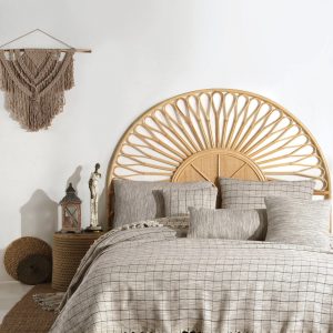 Bohemian Rhapsody Oversized Turkish Cotton Bedspread, Boho Throw Blanket, Farmhouse Bed Cover