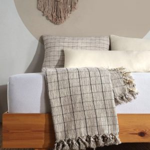 Bohemian Rhapsody Oversized Turkish Cotton Bedspread, Boho Throw Blanket, Farmhouse Bed Cover