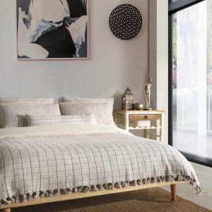 Bohemian Rhapsody Oversized Turkish Cotton Bedspread, Boho Throw Blanket, Farmhouse Bed Cover