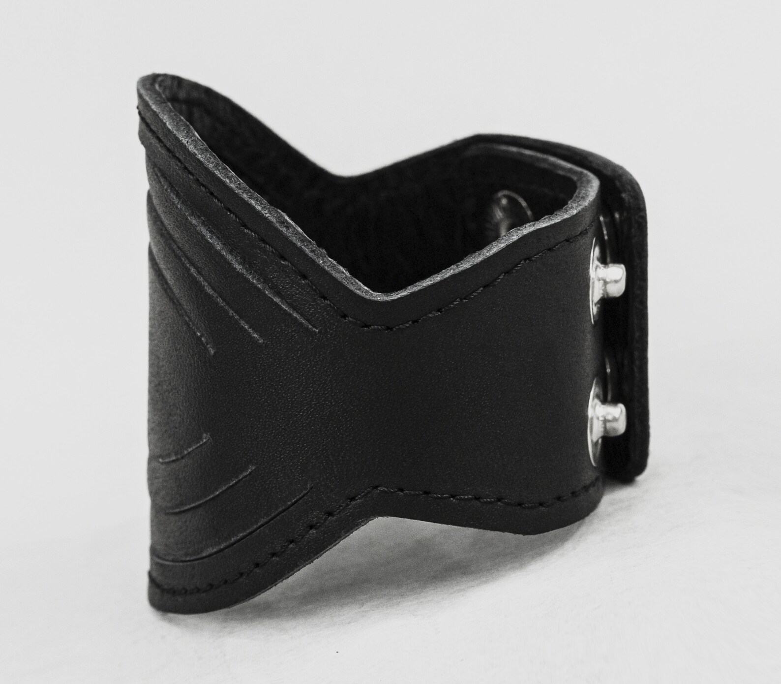 Boho Chic Leather Cuff A Statement Piece for Every Wrist - Image 3