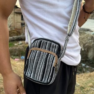 Boho Chic Mini Bag Eco-Friendly Crossbody Purse for Festivals and Everyday Style