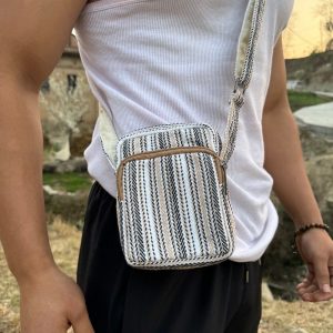 Boho Chic Mini Bag Eco-Friendly Crossbody Purse for Festivals and Everyday Style