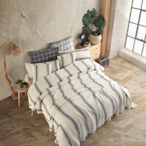 Boho King Size Cotton Gauze Throw Blanket Soft, Breathable, and Stylish Bedding