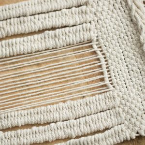 Boho Tapestry Wall Hanging  Macrame, Fiber Art & Woven Bohemian Decor