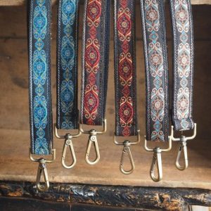 Boho Woven Guitar Strap Elevate Your Handbag with Retro Style