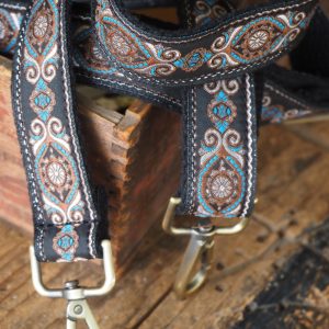 Boho Woven Guitar Strap Elevate Your Handbag with Retro Style