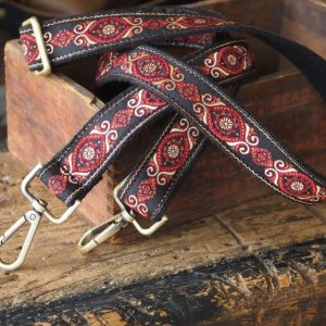 Boho Woven Guitar Strap Elevate Your Handbag with Retro Style