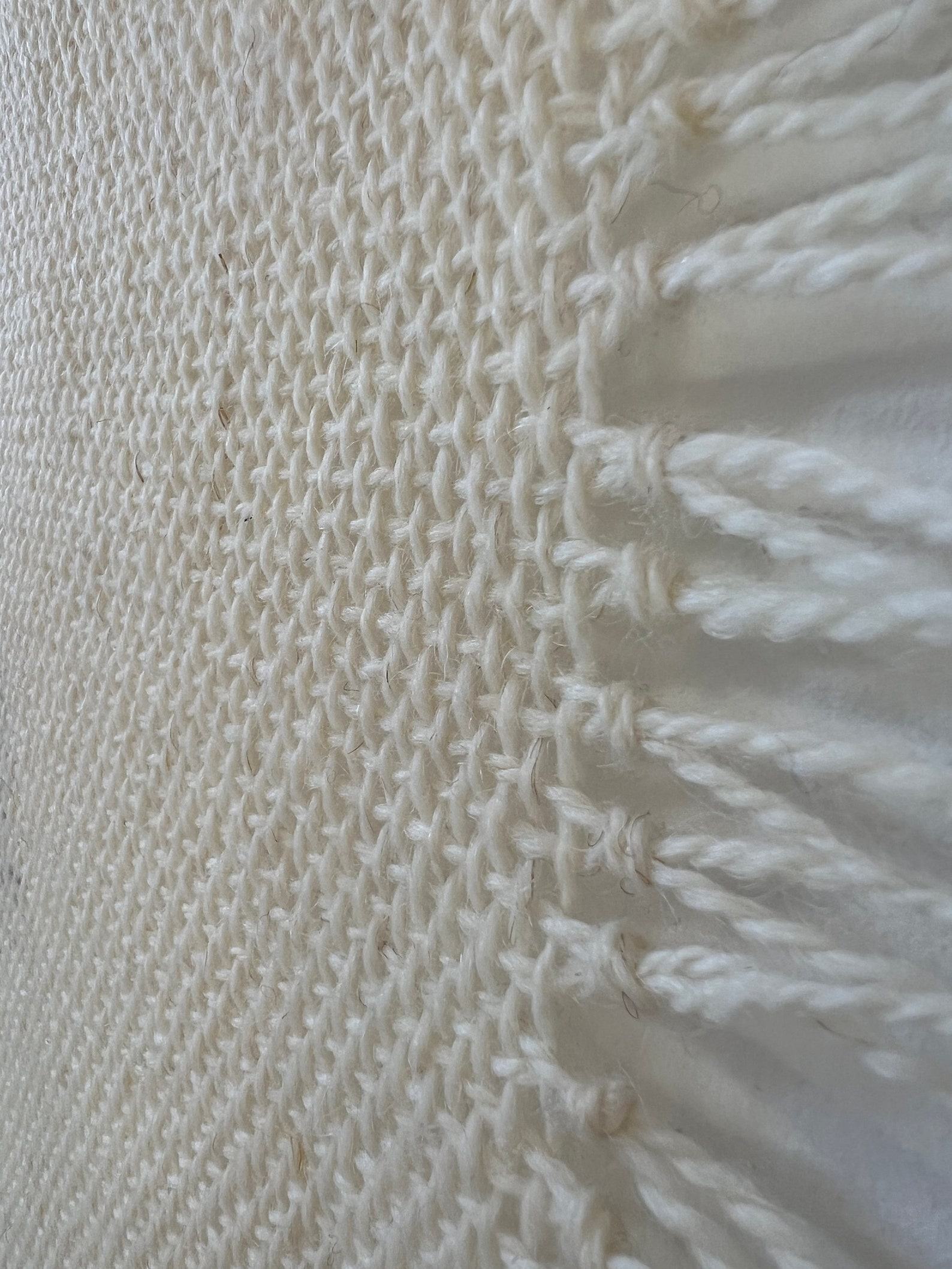 Boho Woven Wall Hanging Dip Dyed Wool Tapestry Art – Unique Home Decor