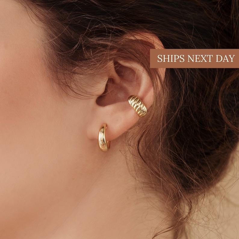 Bold and Beautiful Caitlyn’s Dome Hoops for Everyday Elegance