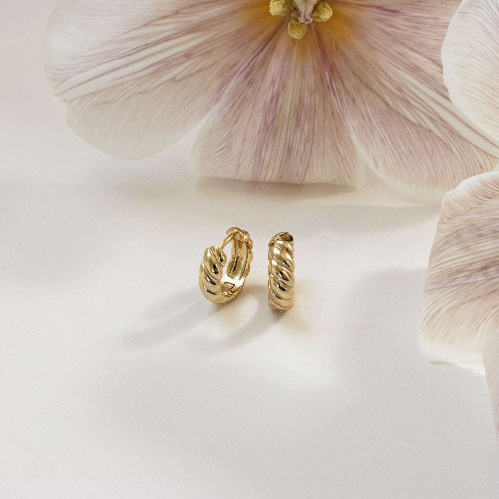 Bold Croissant Hoop Earrings Elevate Your Style with Minimalist Elegance