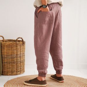 Breathable Linen Pants for Men Summer Comfort and Style