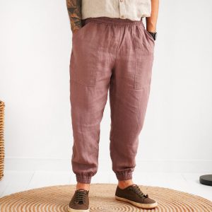 Breathable Linen Pants for Men Summer Comfort and Style