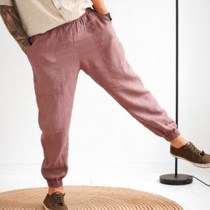 Breathable Linen Pants for Men Summer Comfort and Style