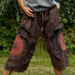 Breezy Boho Hippie Shorts Embrace Summer Vibes in Style