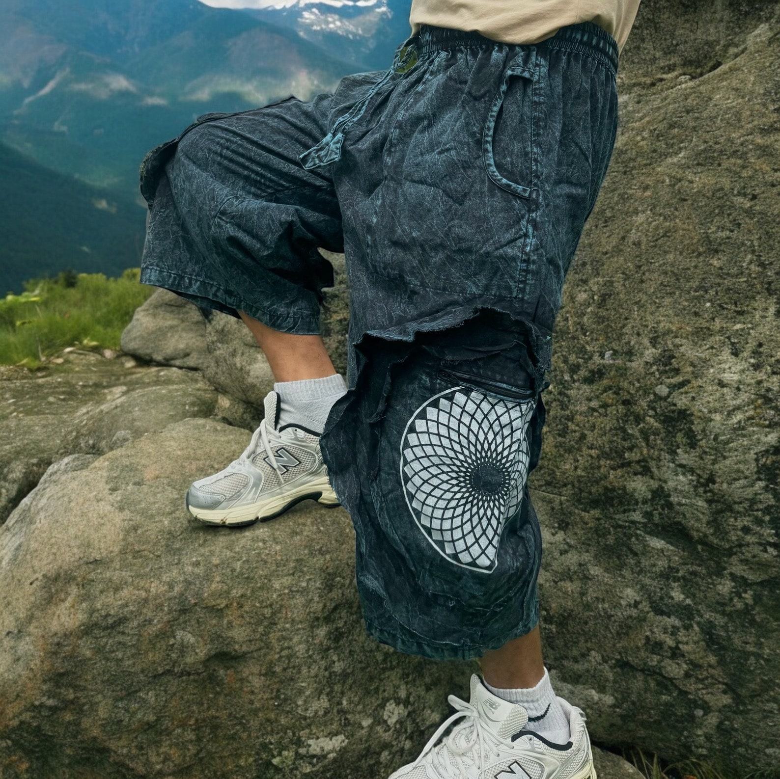 Breezy Boho Hippie Shorts Embrace Summer Vibes in Style