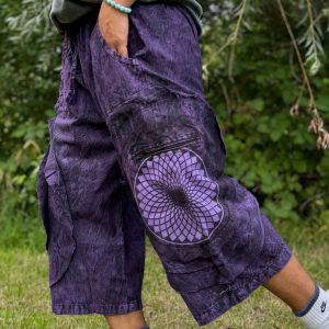 Breezy Boho Hippie Shorts Embrace Summer Vibes in Style