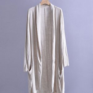 Breezy Linen Cardigan Effortless Style for Every Body
