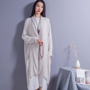 Breezy Linen Cardigan Effortless Style for Every Body