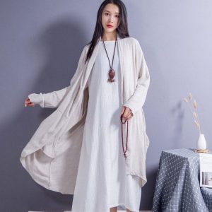 Breezy Linen Cardigan Effortless Style for Every Body