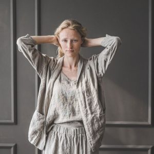 Breezy Linen Cardigan Elevate Your Wardrobe with Comfort and Style