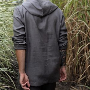 Breezy Linen Hoodie The Epitome of Summer Comfort and Style