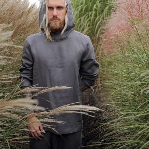 Breezy Linen Hoodie The Epitome of Summer Comfort and Style