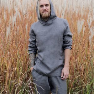Breezy Linen Hoodie The Epitome of Summer Comfort and Style