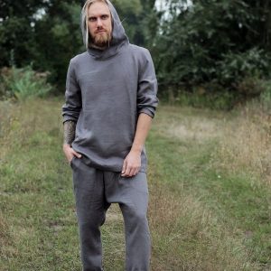 Breezy Linen Hoodie The Epitome of Summer Comfort and Style