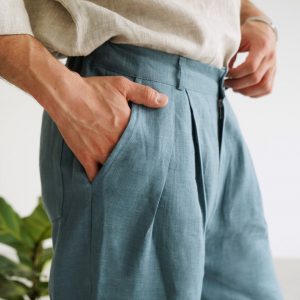 Breezy Linen Joggers Elevate Your Style with Comfort and Sophistication