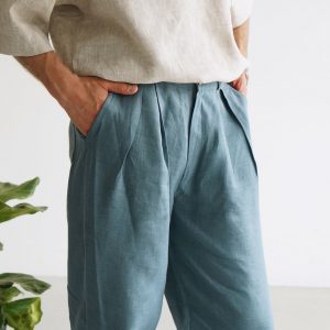 Breezy Linen Joggers Elevate Your Style with Comfort and Sophistication