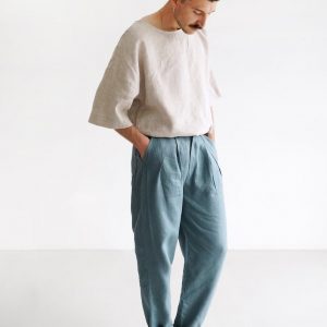 Breezy Linen Joggers Elevate Your Style with Comfort and Sophistication