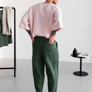 Breezy Linen Joggers Elevate Your Style with Comfort and Style