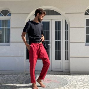 Breezy Linen Lounge Pants Sustainable Comfort for Summer and Beyond