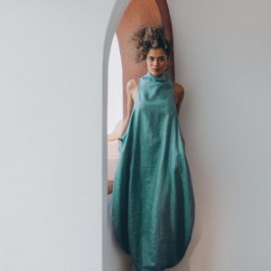 Breezy Linen Maxi Dress Elevate Your Summer Style with Comfort and Elegance
