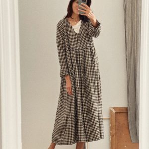 Breezy Linen Oversized Dress Elevate Your Style with Comfort and Elegance