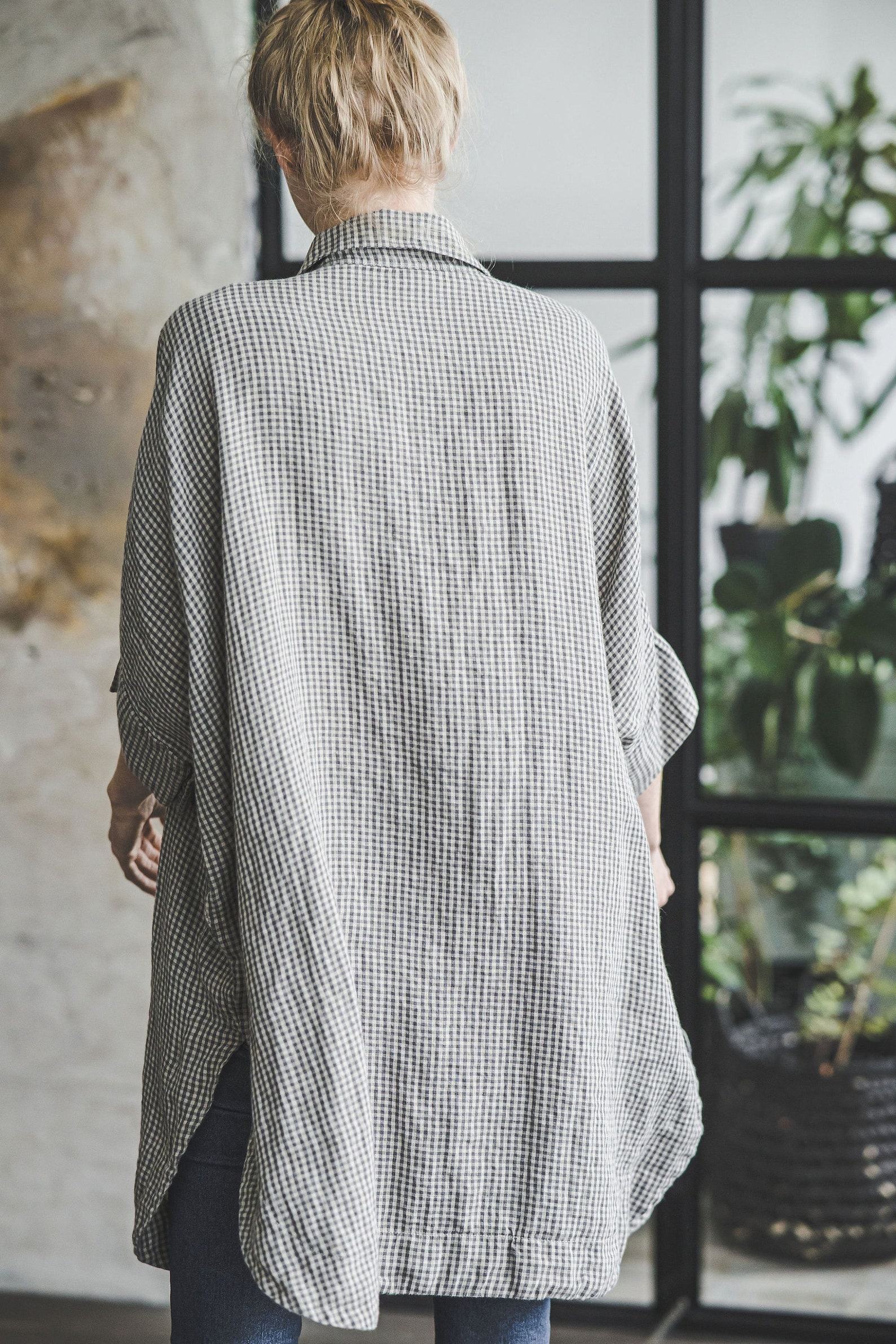 Breezy Linen Oversized Shirt Effortless Style for Every Body - Image 5
