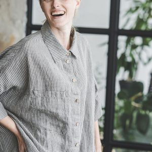 Breezy Linen Oversized Shirt Effortless Style for Every Body
